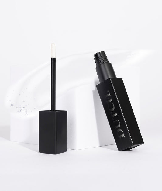 Transprante lipgloss niet plakkerig vegan dierproefvrij en gemaakt in Nederland.