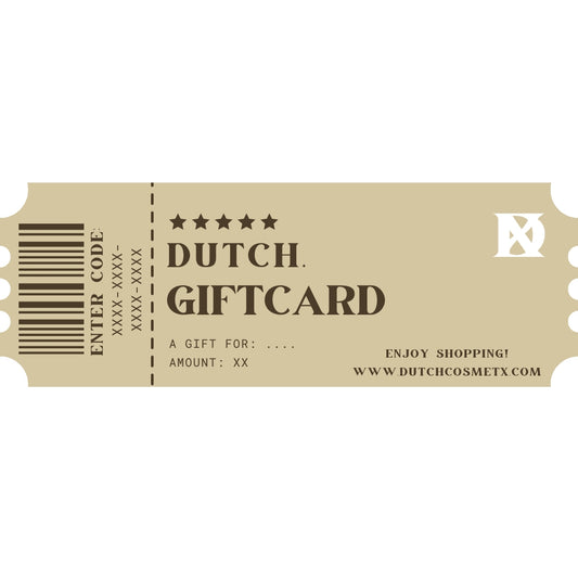 DUTCH. GIFT CARD
